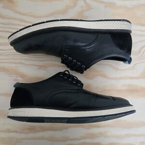 Vince Camuto Mens 10W Black Elyas Oxford Dress Shoes